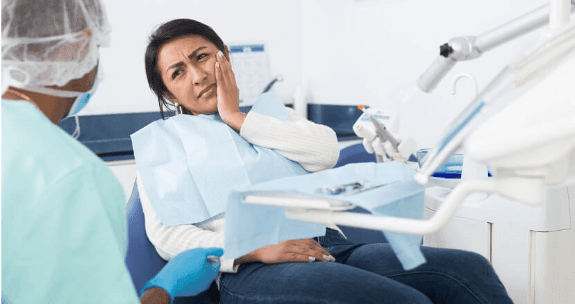 علاج ألم الأسنان بمركز الأسنان في عيادة مجمع بطل